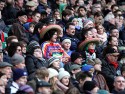 Sombrero in the crowd. Barbarians v Fiji at Twickenham Stadium, Twickenham, London, England on 30th November 2013 ko 1430