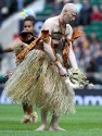 The Mekeart Tribe dance group. Barbarians v Fiji at Twickenham Stadium, Twickenham, London, England on 30th November 2013 ko 1430