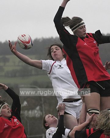 England's Rowena Burnfield rules the skys at Taffs Well