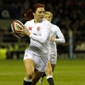 Jo Watmore in action. England v New Zealand in Autumn International Series at Twickenham, England on 1st December 2012.