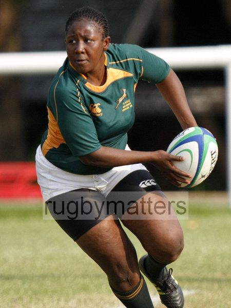 Tantaswa Macingwane in action. Canada v South Africa in the U20's Nations Cup, Trent College, Derby Road, Long Eaton, Nottingham, 17th July 2013, kick off 1700.
