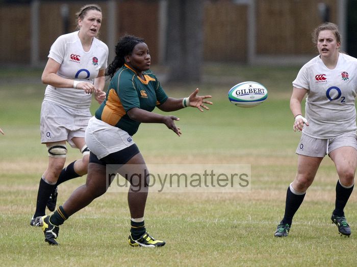 Katlego Moremi in action. England v South Africa in the U20's Nations Cup 3rd/4th place, Trent College, Derby Road, Long Eaton, Nottingham, 21st July 2013, kick off 1400.