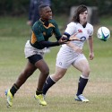 Zintle Mpupha in action. England v South Africa in the U20's Nations Cup 3rd/4th place, Trent College, Derby Road, Long Eaton, Nottingham, 21st July 2013, kick off 1400.