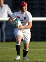 Florence Williams in action for England. England v South Africa in the U20's Nations Cup, Trent College, Derby Road, Long Eaton, Nottingham, 11th July 2013, kick off 1900.