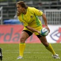 Saofaiga Saemo in action for Australia. IRB Women's Sevens World Series at Amsterdam Sevens, National Rugby Centre, Amsterdam, 17th May 2013