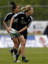 Kelly Brazier in action for New Zealand. IRB Women's Sevens World Series at Amsterdam Sevens, National Rugby Centre, Amsterdam, 17th May 2013