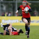 Berta Garcia in action for Spain. IRB Women's Sevens World Series at Amsterdam Sevens, National Rugby Centre, Amsterdam, 18th May 2013
