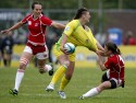 Sharni Williams in action for Australia. IRB Women's Sevens World Series at Amsterdam Sevens, National Rugby Centre, Amsterdam, 18th May 2013