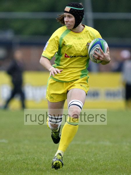 Nikki Etheridge in action for Australia. IRB Women's Sevens World Series at Amsterdam Sevens, National Rugby Centre, Amsterdam, 18th May 2013