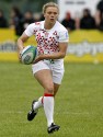 Kay Wilson in action for England. IRB Women's Sevens World Series at Amsterdam Sevens, National Rugby Centre, Amsterdam, 18th May 2013