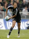 Tyla Nathan-Wong in action for New Zealand. IRB Women's Sevens World Series at Amsterdam Sevens, National Rugby Centre, Amsterdam, 18th May 2013