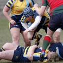 Rocky Clark in action. Worcester v Lichfield at Sixways, Pershore Lane, Hindlip, Worcester on 7th April 2013 KO 1430.