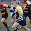 Nolli Waterman in action. Worcester v Richmond at Sixways, Pershore Lane, Hindlip, Worcester on 7th April 2013 KO 1430.