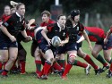 Katie Dootson in action. Aylesford v Lichfield at Jack Williams Ground, Hall Rd, Aylesford on 12th October 2013, ko 17.30